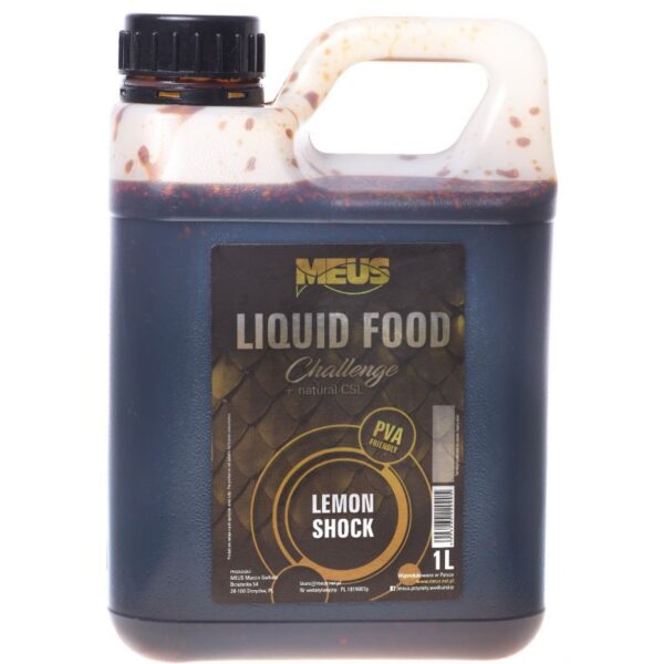 Lemon Shock Liquid Food Challenge carp carpe