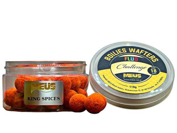 Spice Wafter Fluo carpe meusbaits king